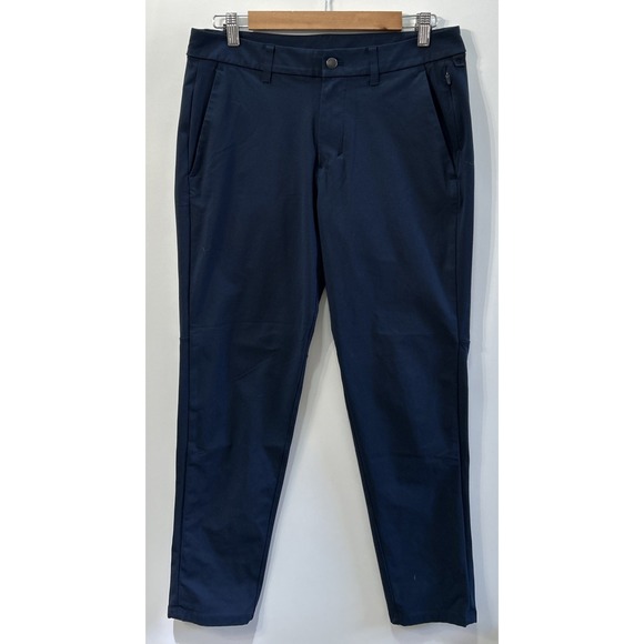 lululemon athletica Other - Mens Lululemon Commission Pant Slim Fit Chino Performance LM5AF1S Sz 31 Navy